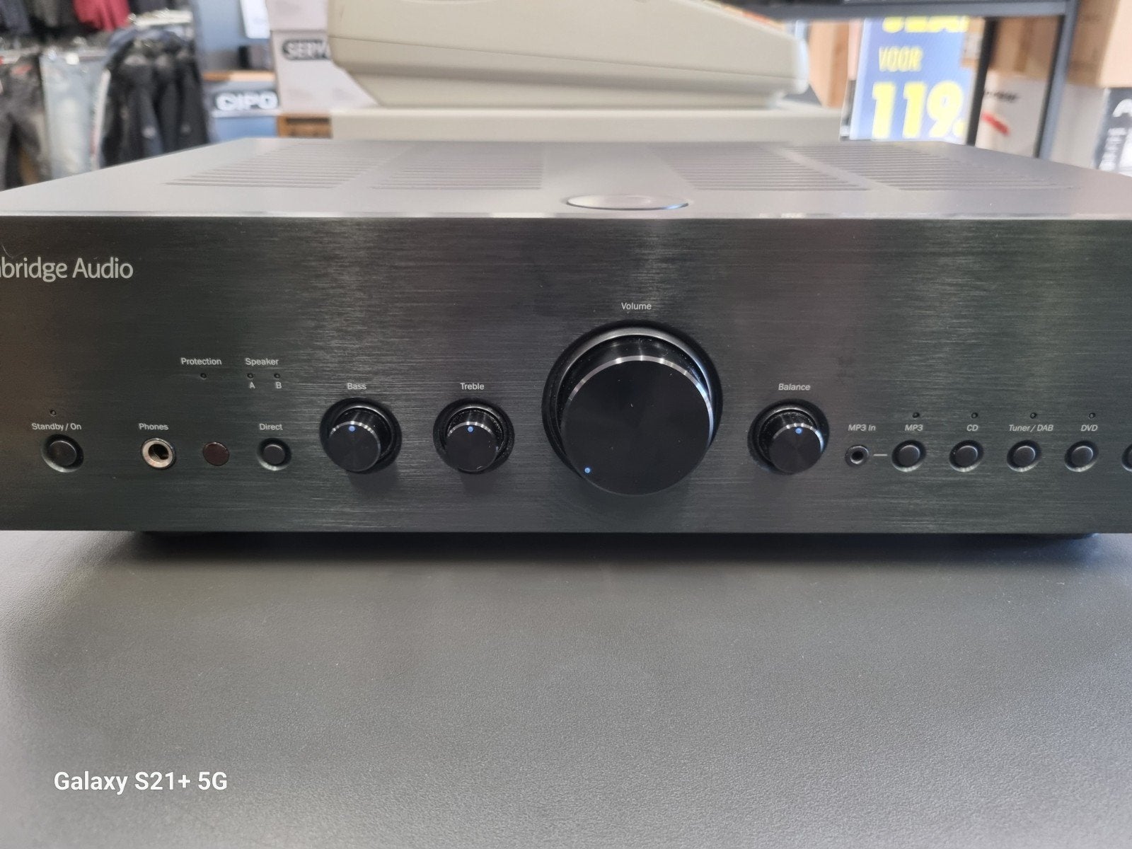 ✅Cambridge Audio AZUR 550A Versterker - Nieuwstaat!, Overige merken, -, -, Ophalen of Verzenden