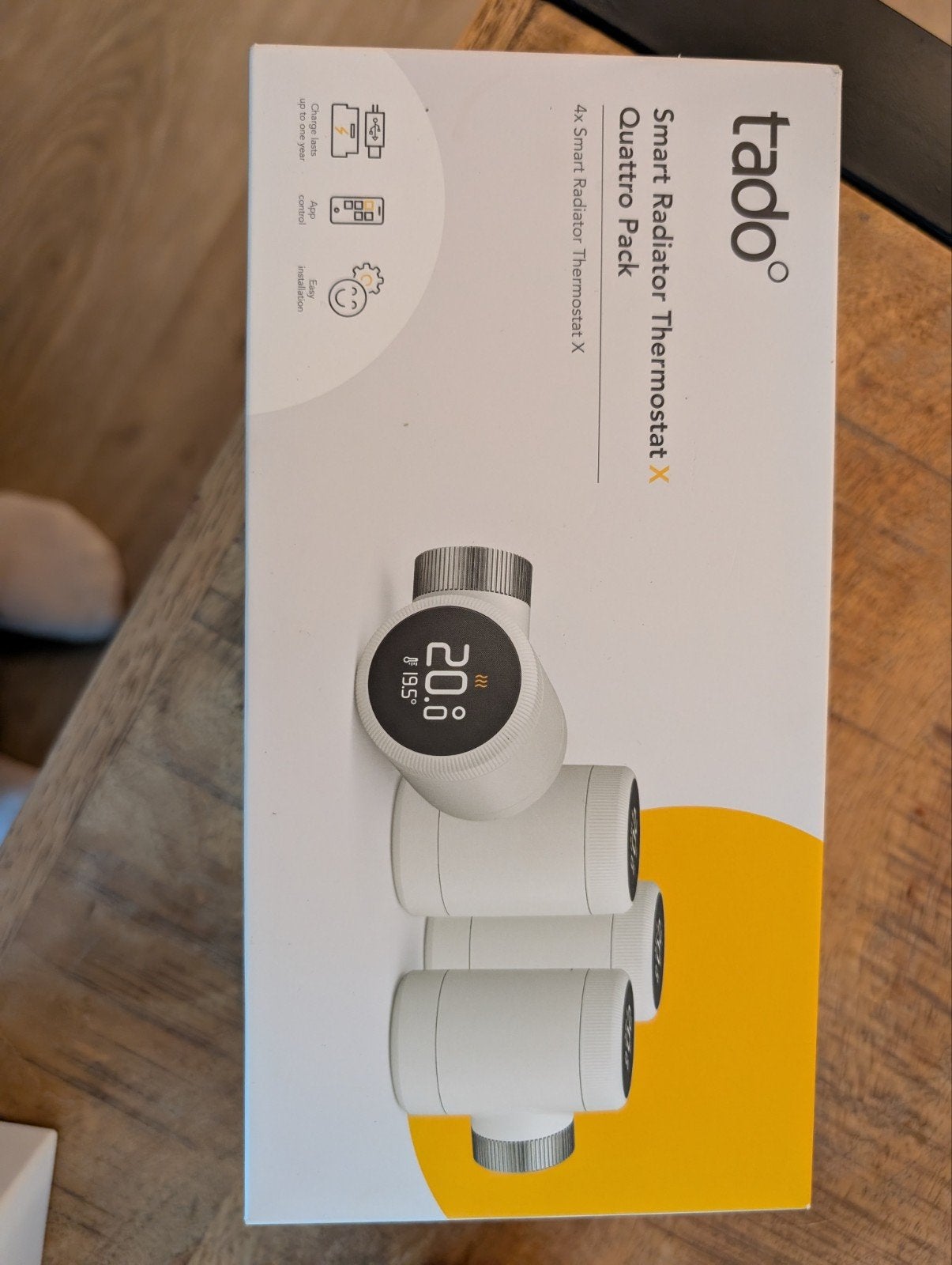Tado Slimme Radiatorknoppen X variant, Ophalen of Verzenden, Slimme thermostaat, Nieuw