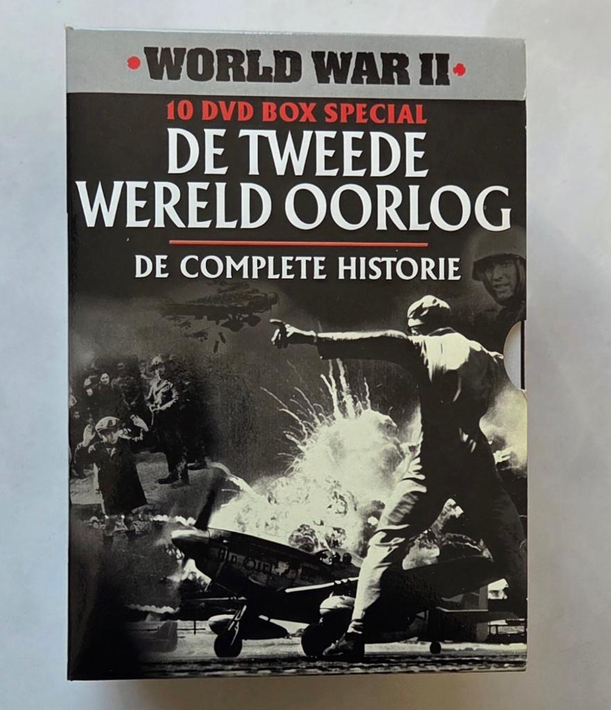 DVD-boxset over de Tweede Wereldoorlog, plus extra, Cd's en Dvd's, Dvd's | Documentaire en Educatief, Zo goed als nieuw, Politiek of Geschiedenis