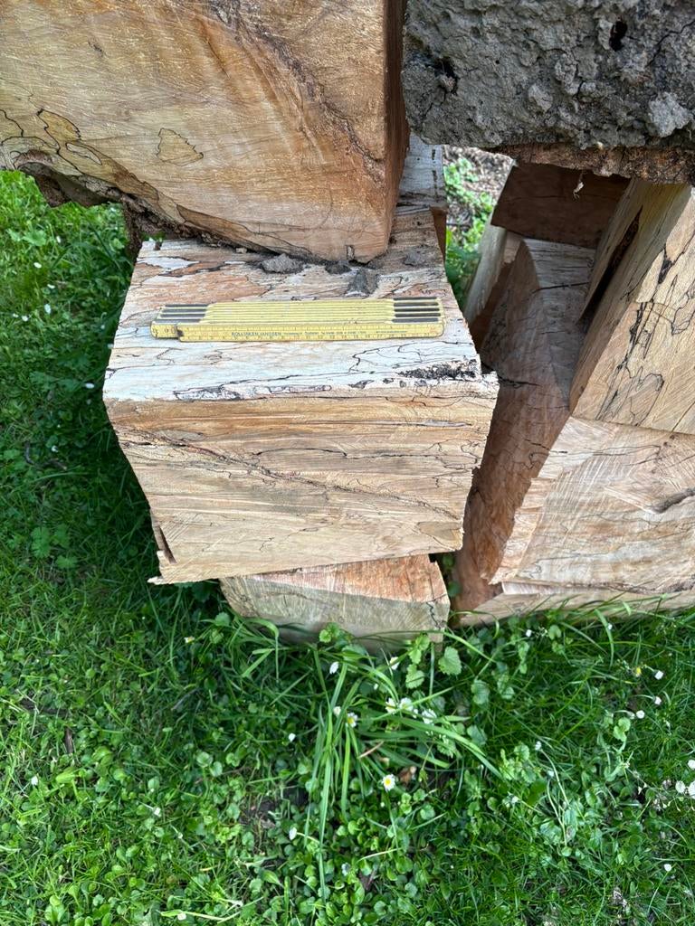 Beuken blokken, Tuin en Terras, Haardhout, Minder dan 3 m³, Ophalen
