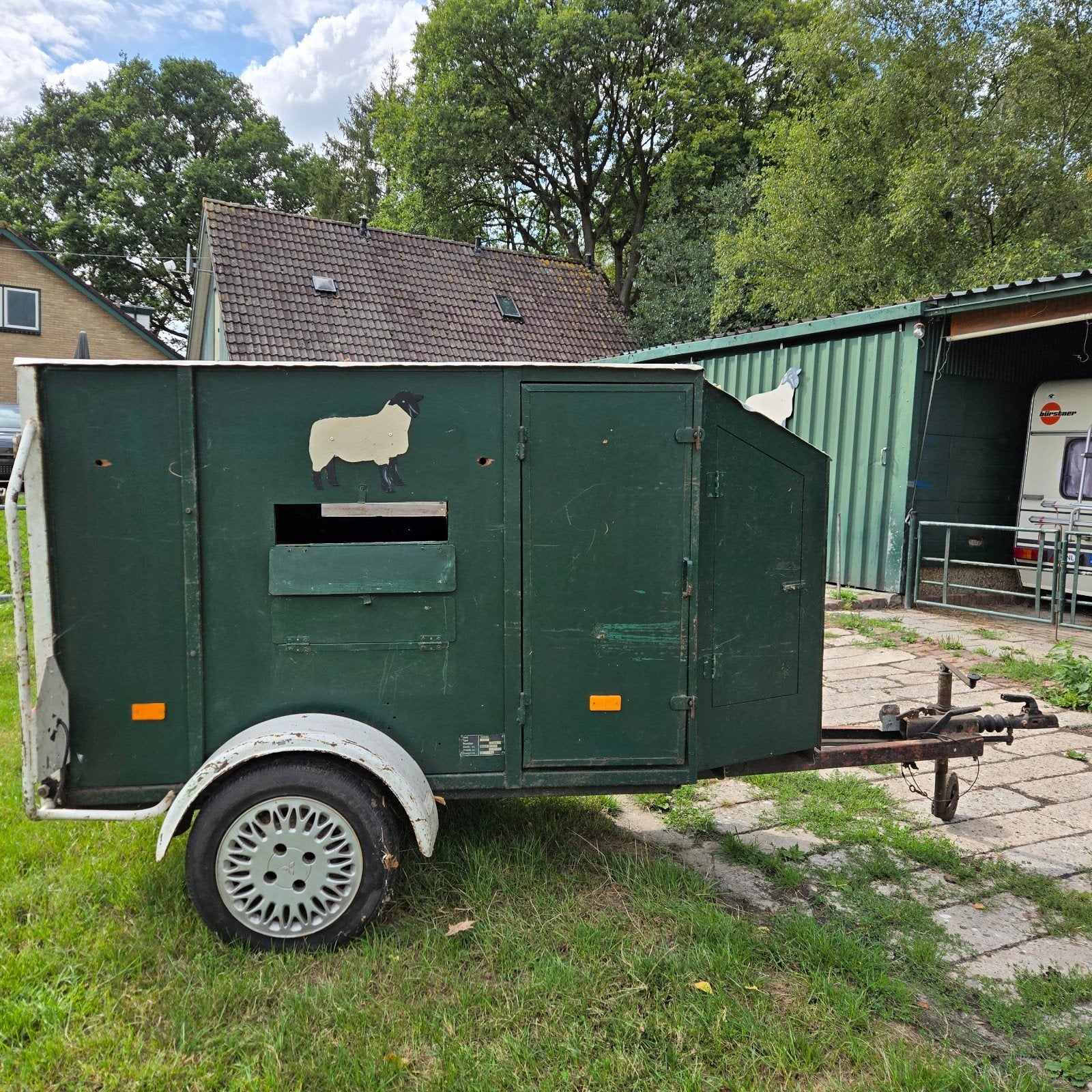 Henra schapenwagen / veewagen - Bouwjaar 1973, Auto diversen, Ophalen, Gebruikt