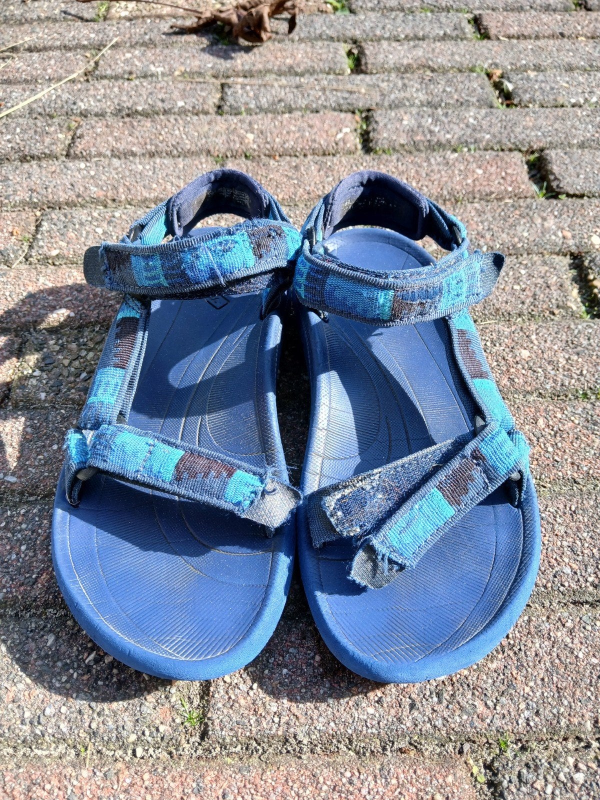 Teva Hurricane sandalen maat 33/34 blauw, Kinderen en Baby's, Gebruikt, Jongen of Meisje, Overige typen, Teva