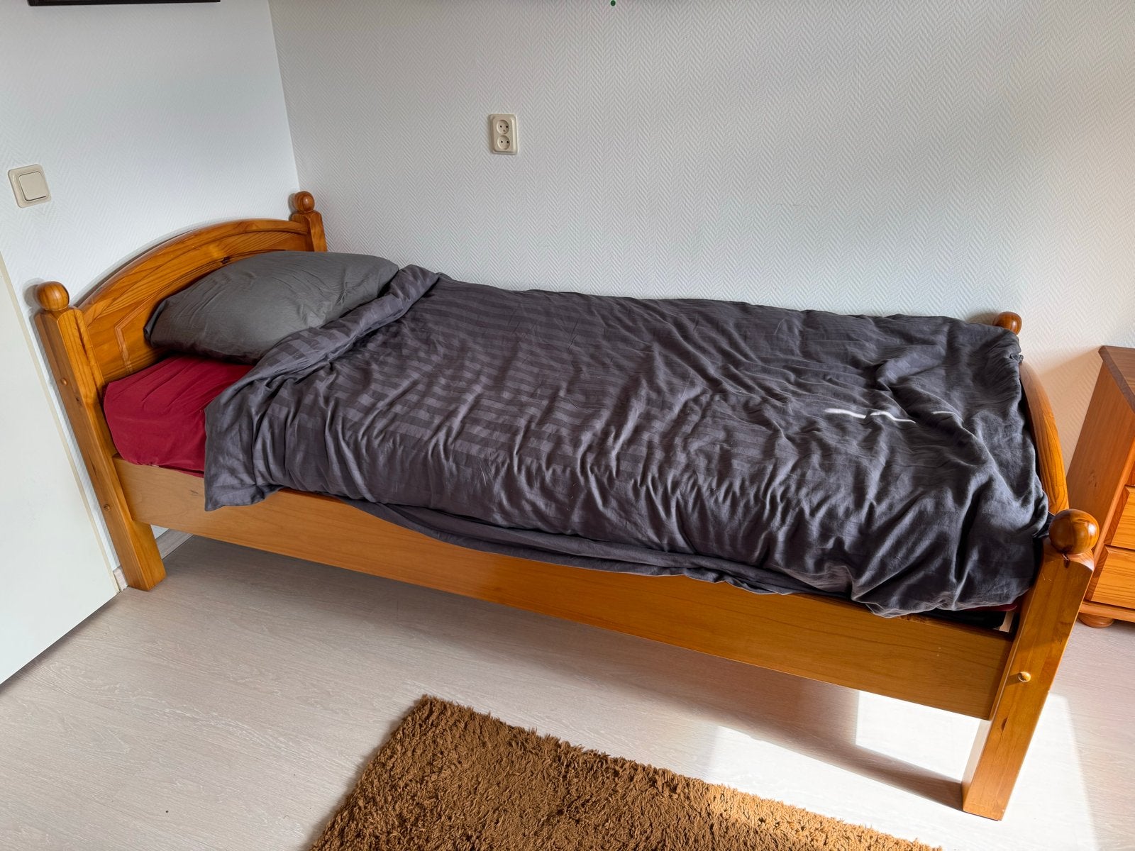 Complete slaapkamer inrichting, Huis en Inrichting, Ophalen, Gebruikt, 90 cm, Eenpersoons