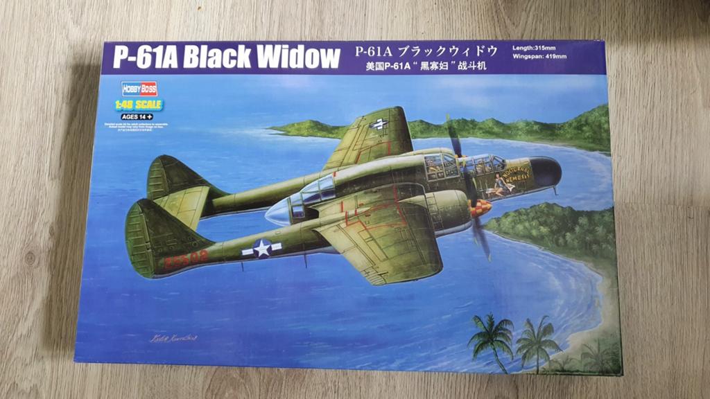 HobbyBoss 1/48 P-61A Black Widow, Hobby en Vrije tijd, Modelbouw | Vliegtuigen en Helikopters, Nieuw, Vliegtuig, Groter dan 1:72