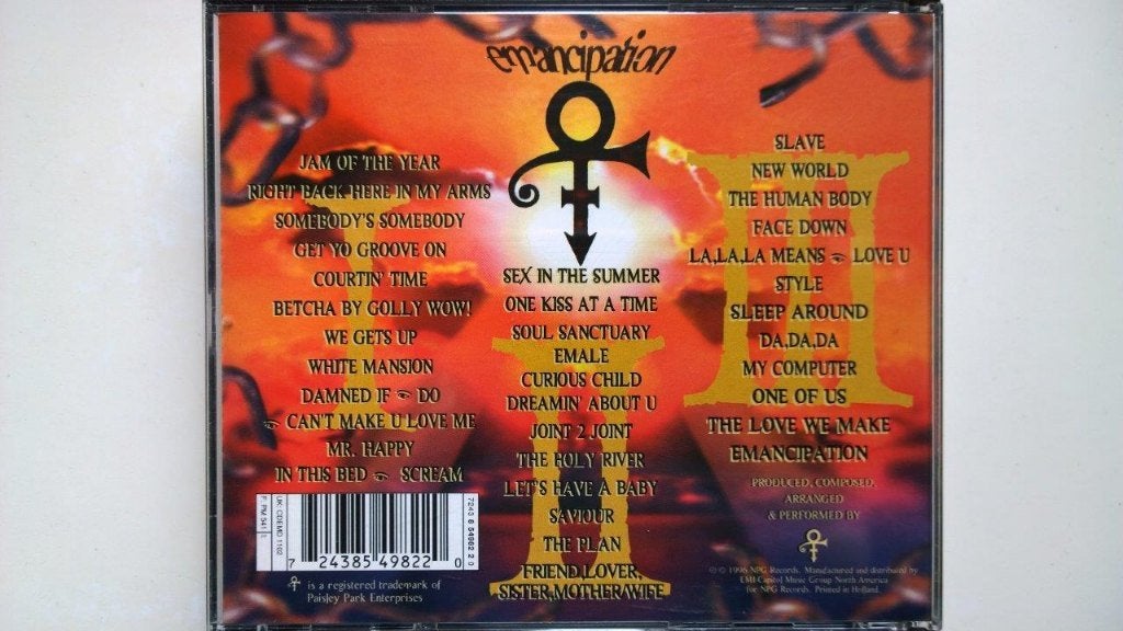 The Artist (Formerly Known As Prince) - Emancipation, Ophalen of Verzenden, Zo goed als nieuw, Pop, Album