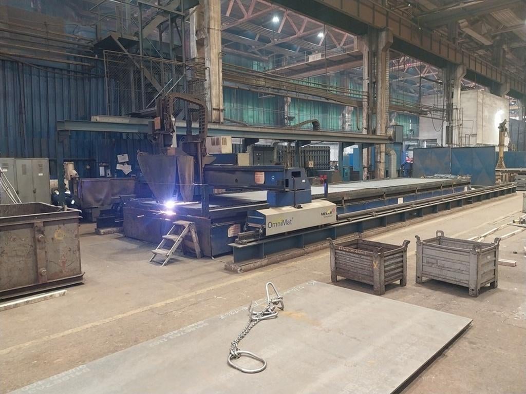 Plasma cutting machine Messer OmniMat L 5000, Ophalen, Gebruikt, Metaal, Gereedschap of Toebehoren