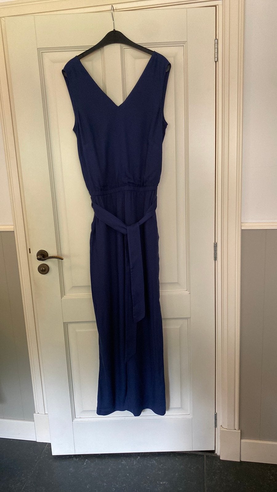 Blauwe jumpsuit esprit maat 40, Kleding | Dames, Jumpsuits, Ophalen of Verzenden, Zo goed als nieuw, Maat 38/40 (M), Blauw