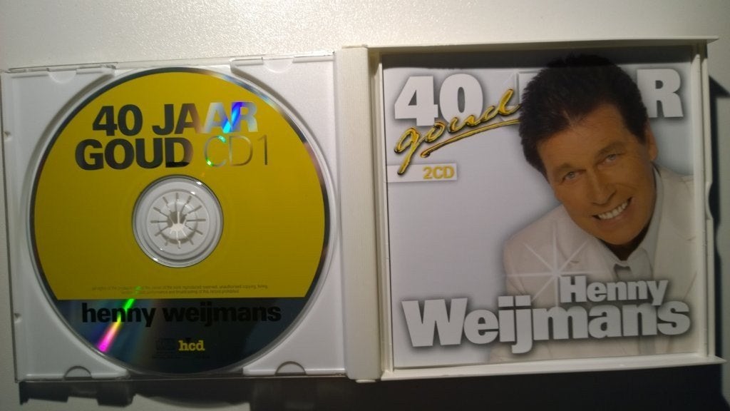 Henny Weijmans - 40 Jaar Goud, Ophalen of Verzenden, Zo goed als nieuw, Pop, Album