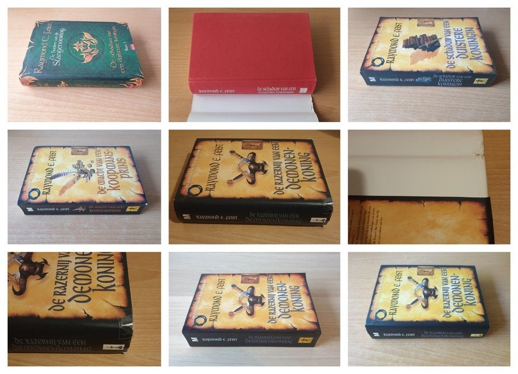 Raymond E. Feist - losse titels, ned/eng, HC/SC, Verzenden, Gelezen, Raymond E. Feist