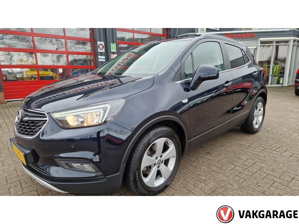 Opel Mokka X trekhaak 1.4 Turbo Innovation (bj 2018), Auto's, Opel, Euro 6, Blauw, Parkeersensor, Origineel Nederlands