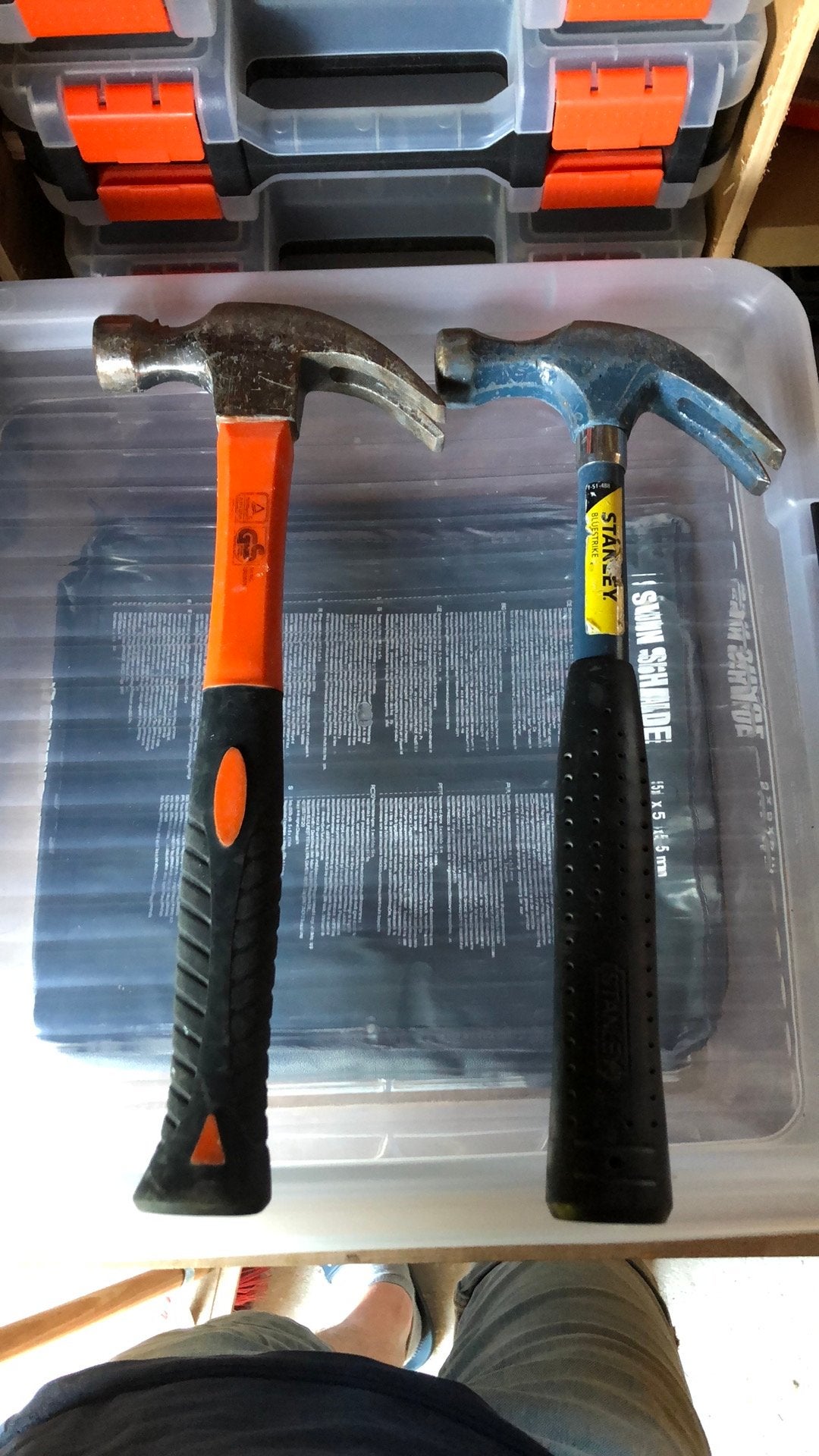 2 x hamer, Ophalen, Gebruikt
