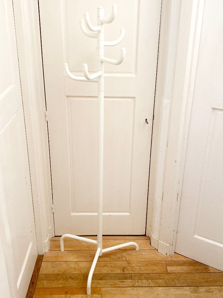 Vintage IKEA SMED kapstok Rutger Andersson/jaren 80/wit, Huis en Inrichting, Woonaccessoires | Kapstokken, Ophalen, Gebruikt, Metaal
