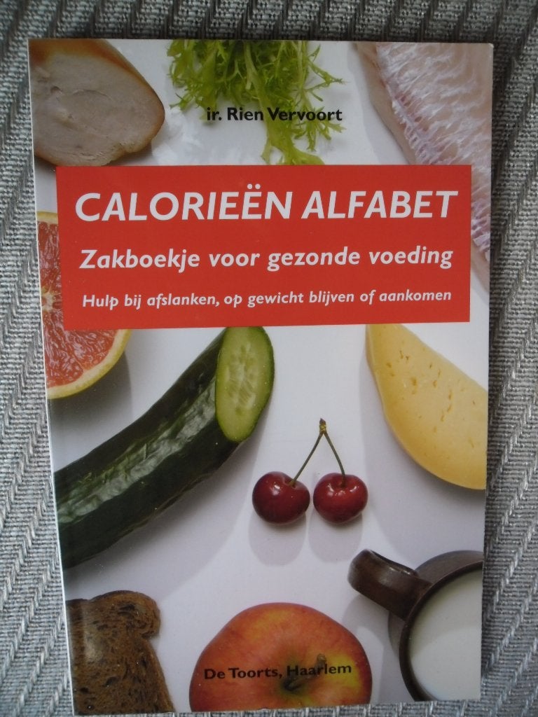 Calorieën Alfabet hulp bij afslanken-Ir.R Vervoort, Ophalen, Zo goed als nieuw, Dieet en Voeding, Ir.R Vervoort