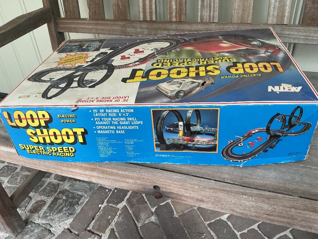 Auto racebaan , oud   Geen carrera, Elektrisch, Ophalen, Overige merken, Racebaan