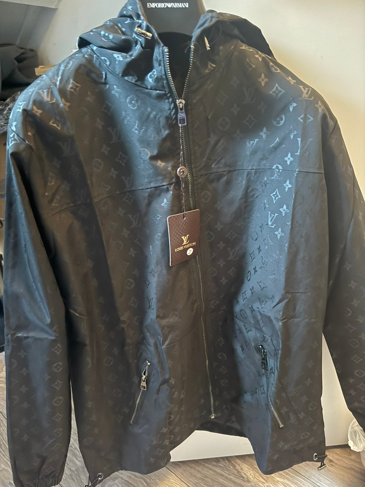 Louis vuitton jas, Ophalen, Nieuw, Maat 48/50 (M), Zwart