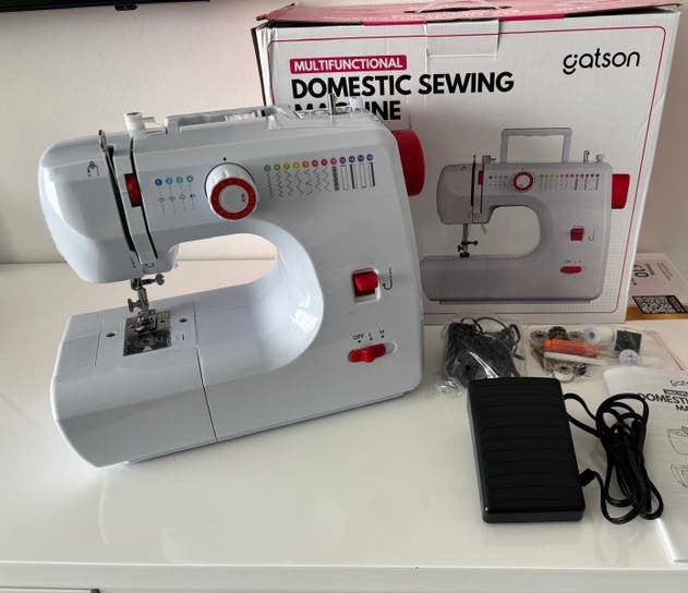 Gatson Naaimachine - Instapmodel 16 Steken - Stil & Compact, Hobby en Vrije tijd, Ophalen, Singer, Nieuw, Naaimachine