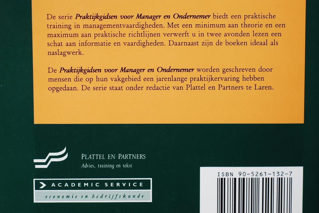 Praktijkgidsen voor Manager en Ondernemer (1994), Verzenden, Beta, Zo goed als nieuw, HBO