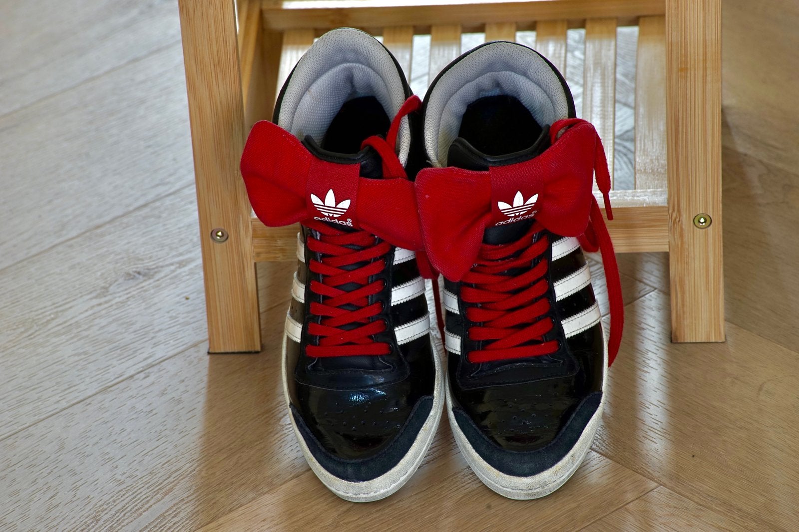 Adidas Originals Top Ten Hi Sleek series maat 38 2/3, Kleding | Dames, Ophalen, Zo goed als nieuw, Zwart, Sneakers of Gympen