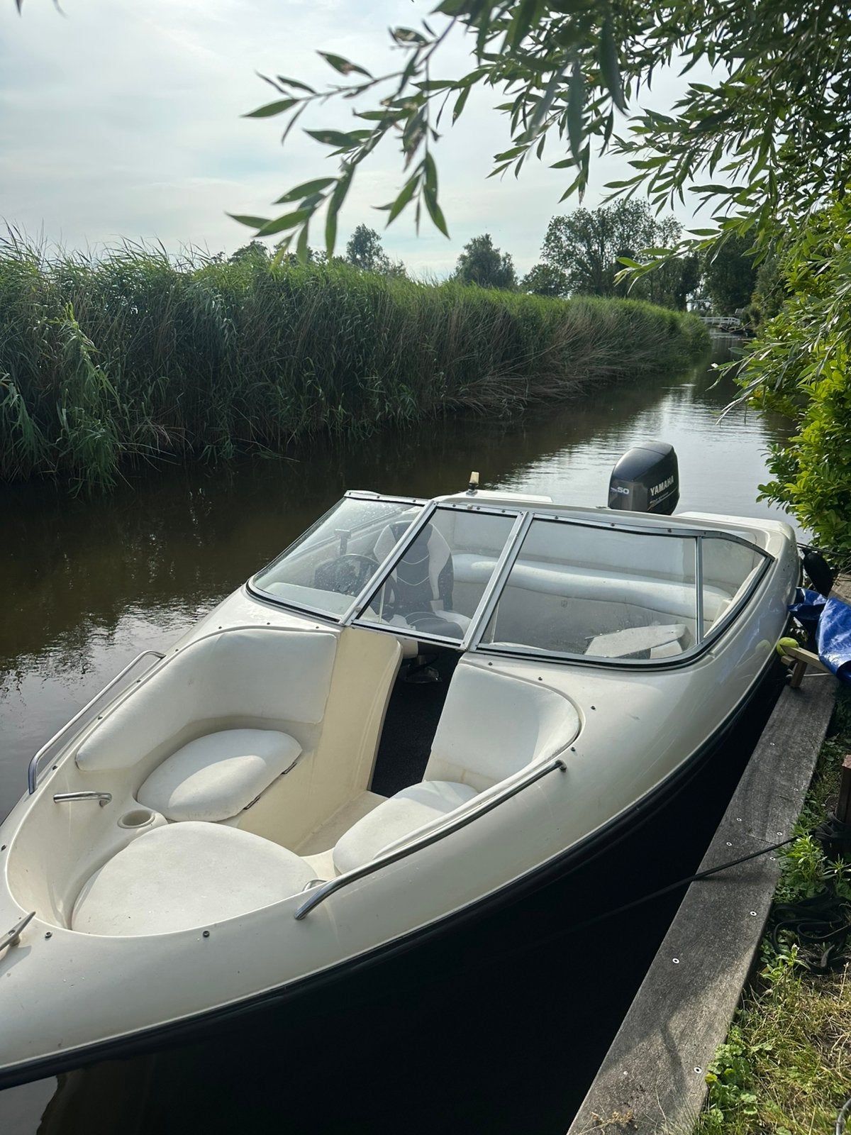 Sensation 1600BR bowrider, Watersport en Boten, Speedboten, Ophalen, Gebruikt, 35 cm, Viertaktmotor