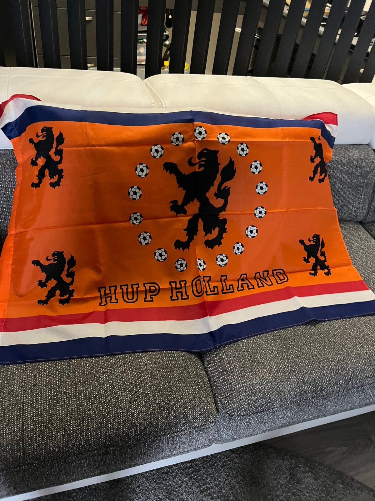 Vlag hup holland hup, Ophalen of Verzenden, Gebruikt