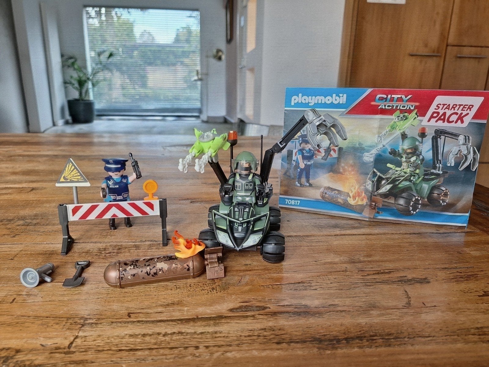 Playmobil 7817 | Starterpack Politie, Complete set, Voertuig, Ophalen of Verzenden, Zo goed als nieuw