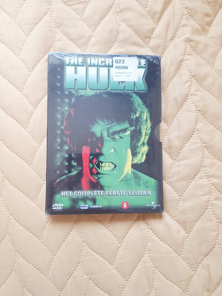 The incredible hulk dvd (hele seizoen 1), Ophalen, Nieuw in verpakking, Boxset