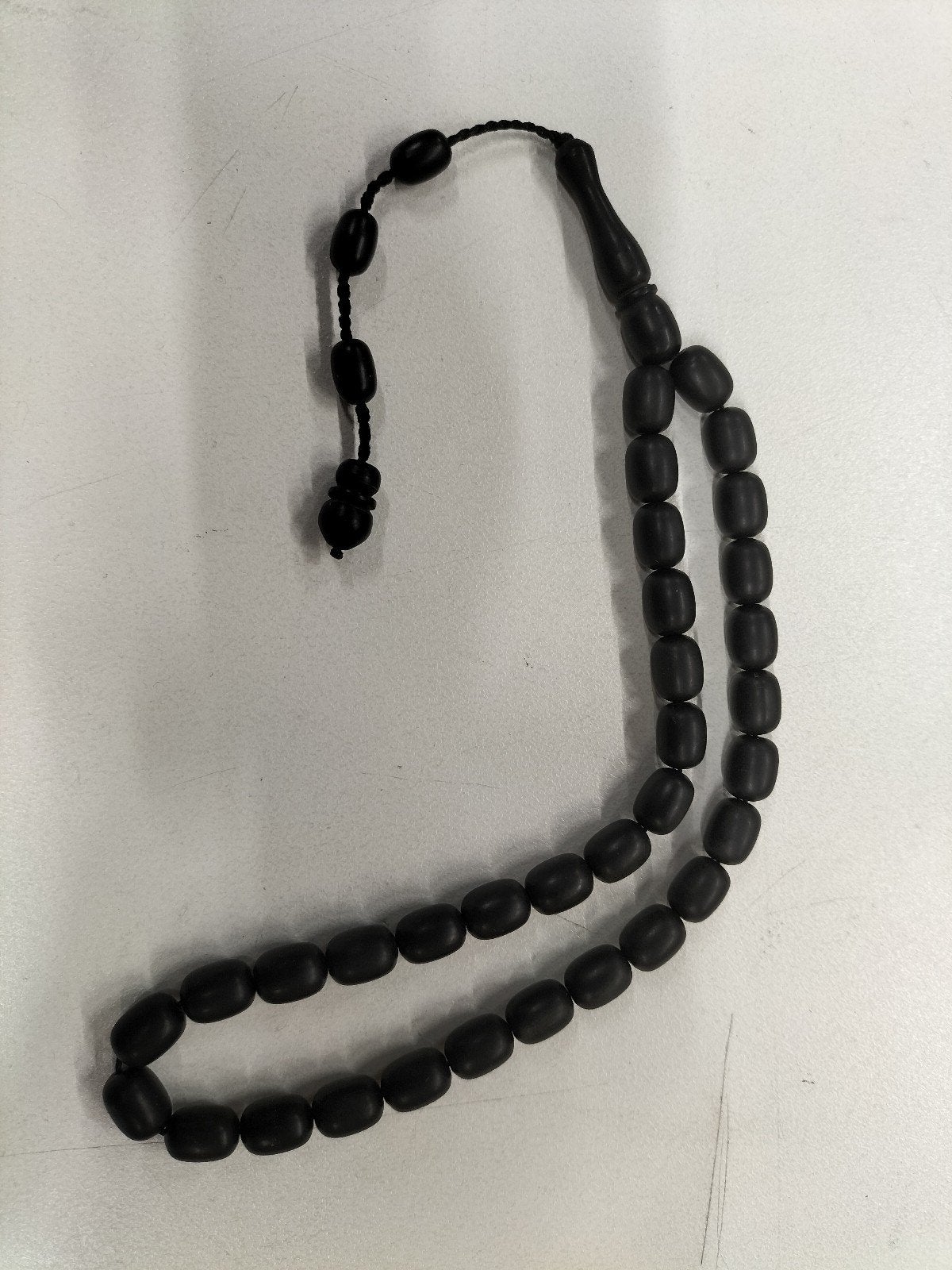 Zwarte FİBER Tasbih Tesbih produkt uit GERMANY !!!, Ophalen of Verzenden