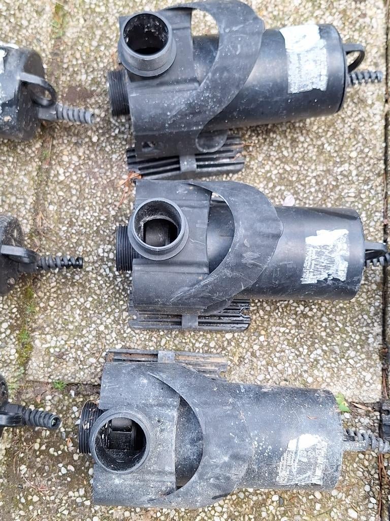 vijverpomp vijverpompen 13 stuks voor de hobbyist, Ophalen, Gebruikt, Vijverpomp