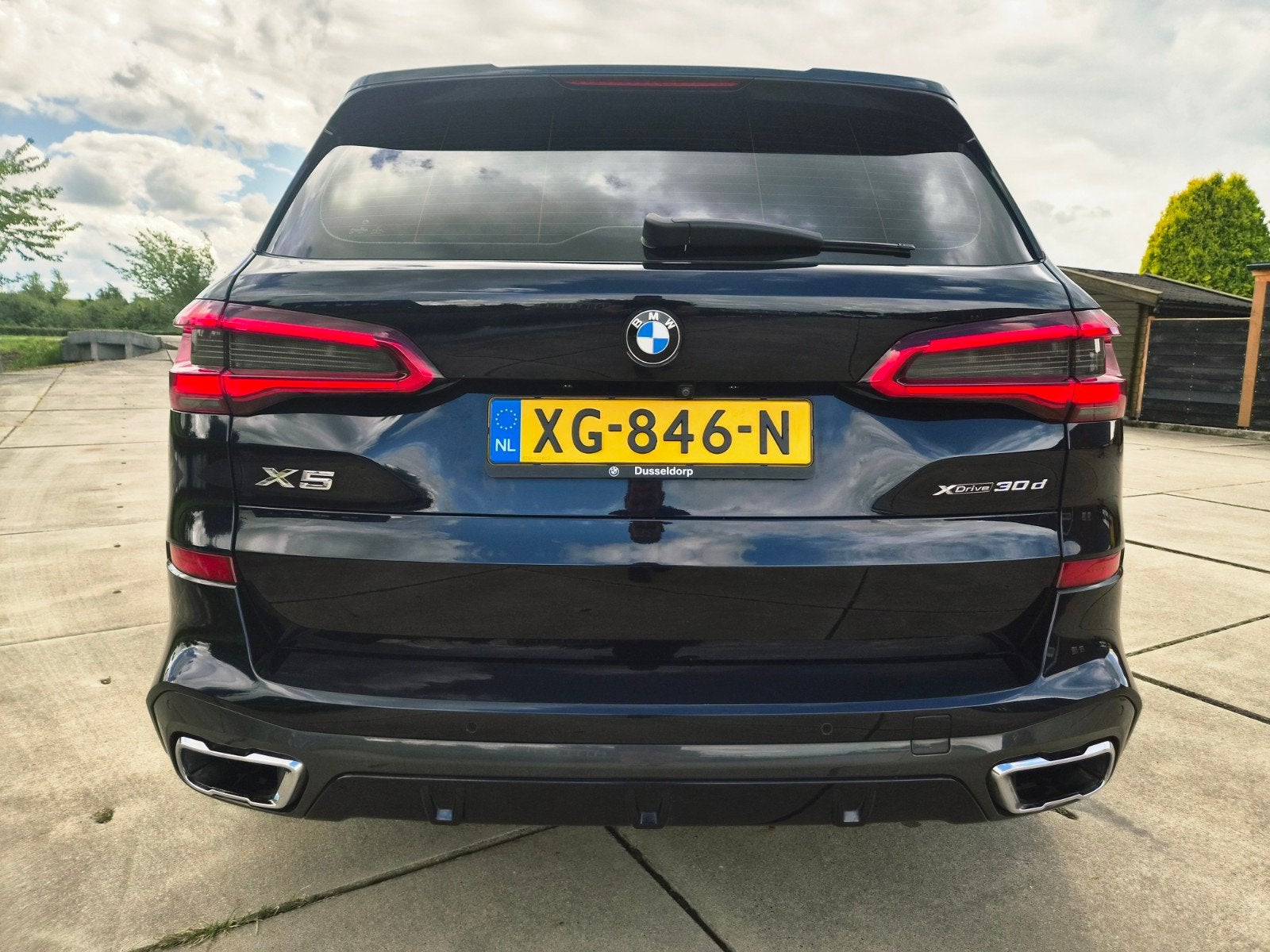 BMW X5 M-pakket Xdrive30d 265pk 2019 Zwart, 2993 cc, 255 €/maand, Zwart, Bedrijf