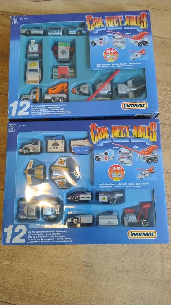 Matchbox Con-nect-ables CN 600 - 2 sets, Verzamelen, Ophalen of Verzenden, Gebruikt
