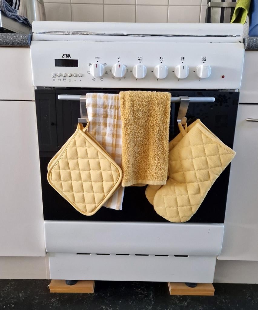 Etna gasfornuis met elektrische oven, Witgoed en Apparatuur, Fornuizen, Ophalen, Gebruikt, 4 kookzones, Gas
