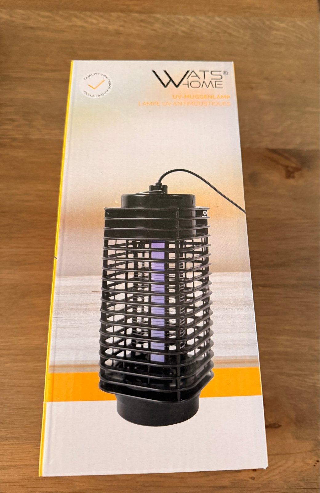 UV Muggenlamp - Effectieve Insectenverdelger, Zwart, Nieuw, Kunststof, Ophalen of Verzenden
