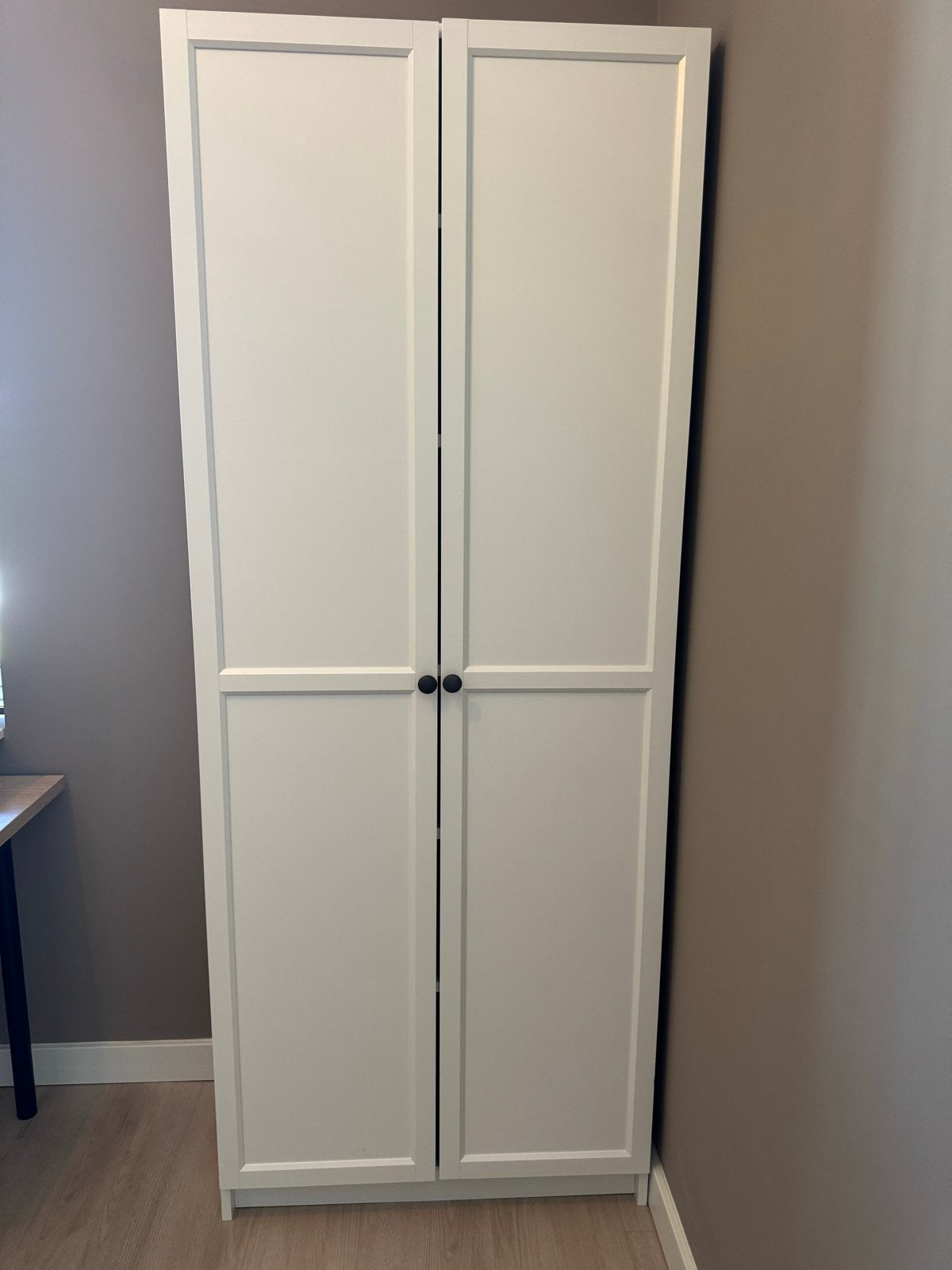 IKEA Billy boekenkast met Oxberg deuren - wit, Huis en Inrichting, Kasten | Boekenkasten, Ophalen, 200 cm of meer, 50 tot 100 cm