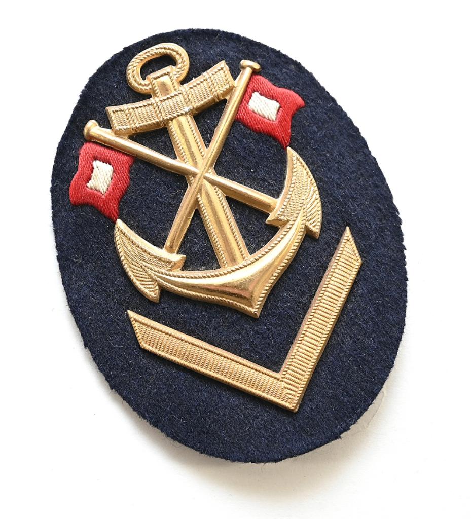 Kriegsmarine 'Obersignalmaat' Laufbahnabzeichen, Verzamelen, Verzenden, Marine, Duitsland, Embleem of Badge