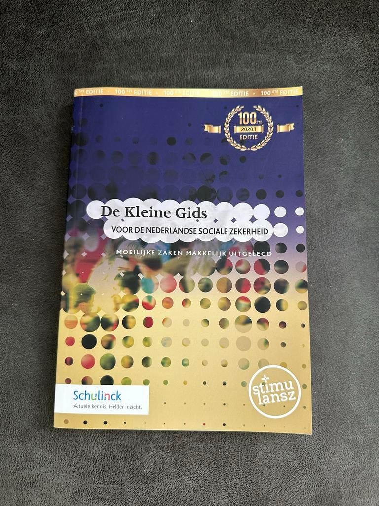 De Kleine Gids voor de Nederlandse sociale zekerheid 2020.1, Ophalen of Verzenden, Gamma, Zo goed als nieuw, MBO