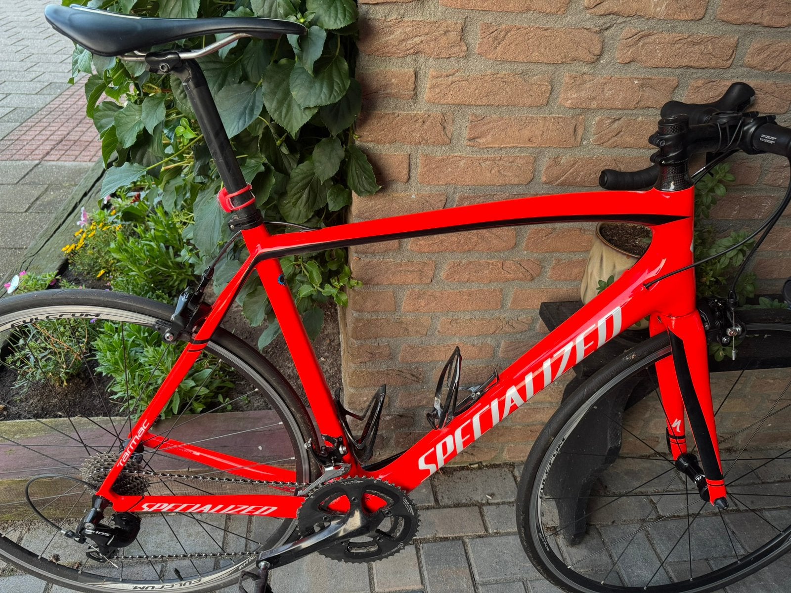 Specialized Tarmac SL4, Carbon, Velgrem, Zo goed als nieuw, Meer dan 20 versnellingen