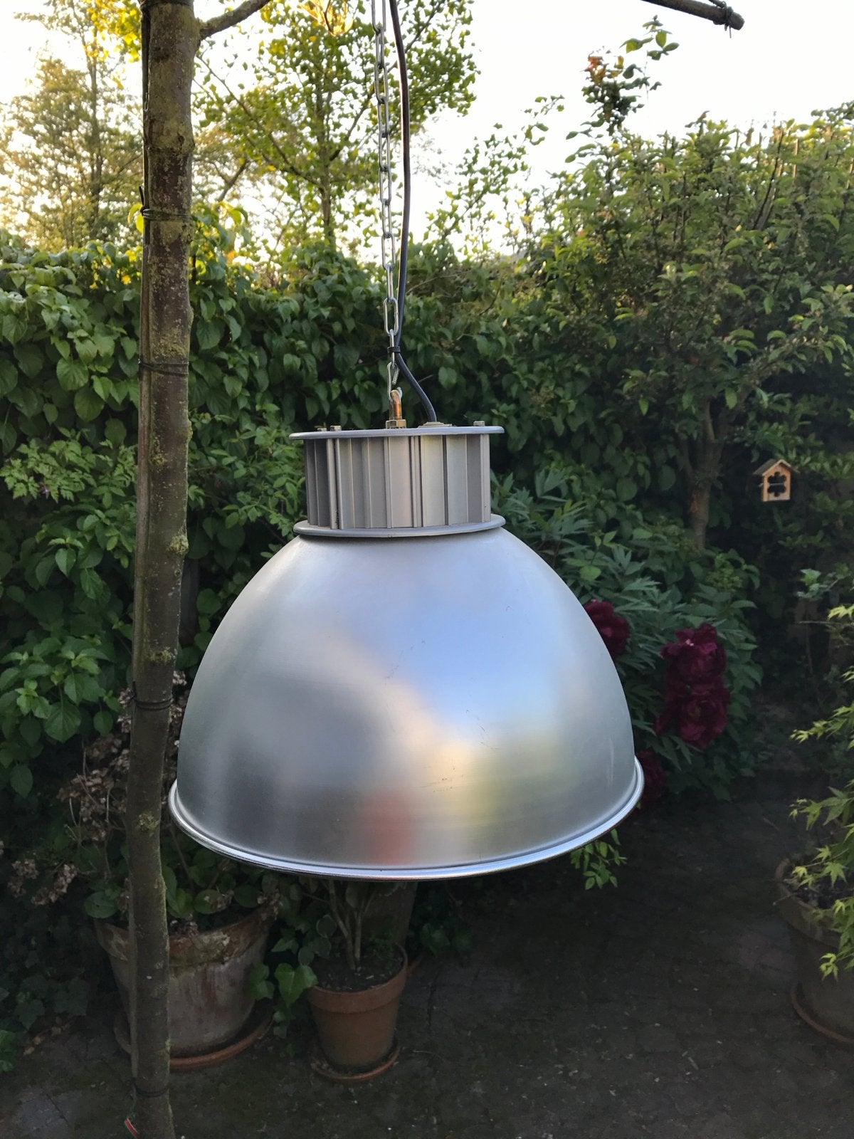 HANGLAMP AEG Circulux EL 32W met Philips E27, Overige merken, Gebruikt, Industrieel, E27 (groot)