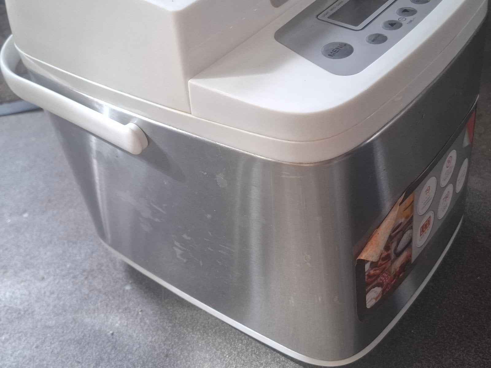 Princess Broodbakmachine met 19 programma's en timer, Witgoed en Apparatuur, Broodbakmachines, Gebruikt, Kijkvenster, 400 tot 800 gram deeg