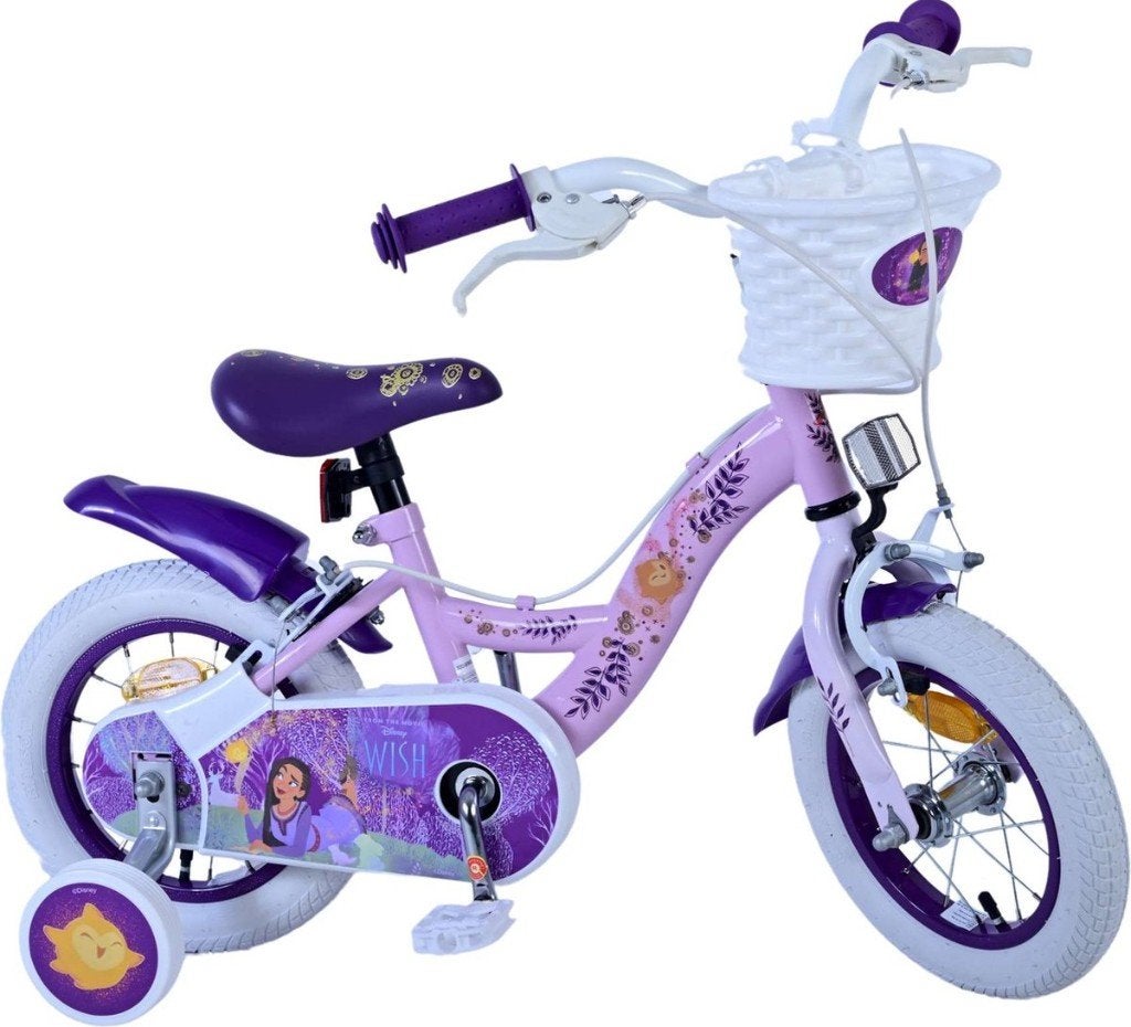 Disney Wish Kinder fiets 12 inch 2 handremmen NIEUW in doos, Ophalen of Verzenden, Nieuw, Minder dan 16 inch, Zijwieltjes