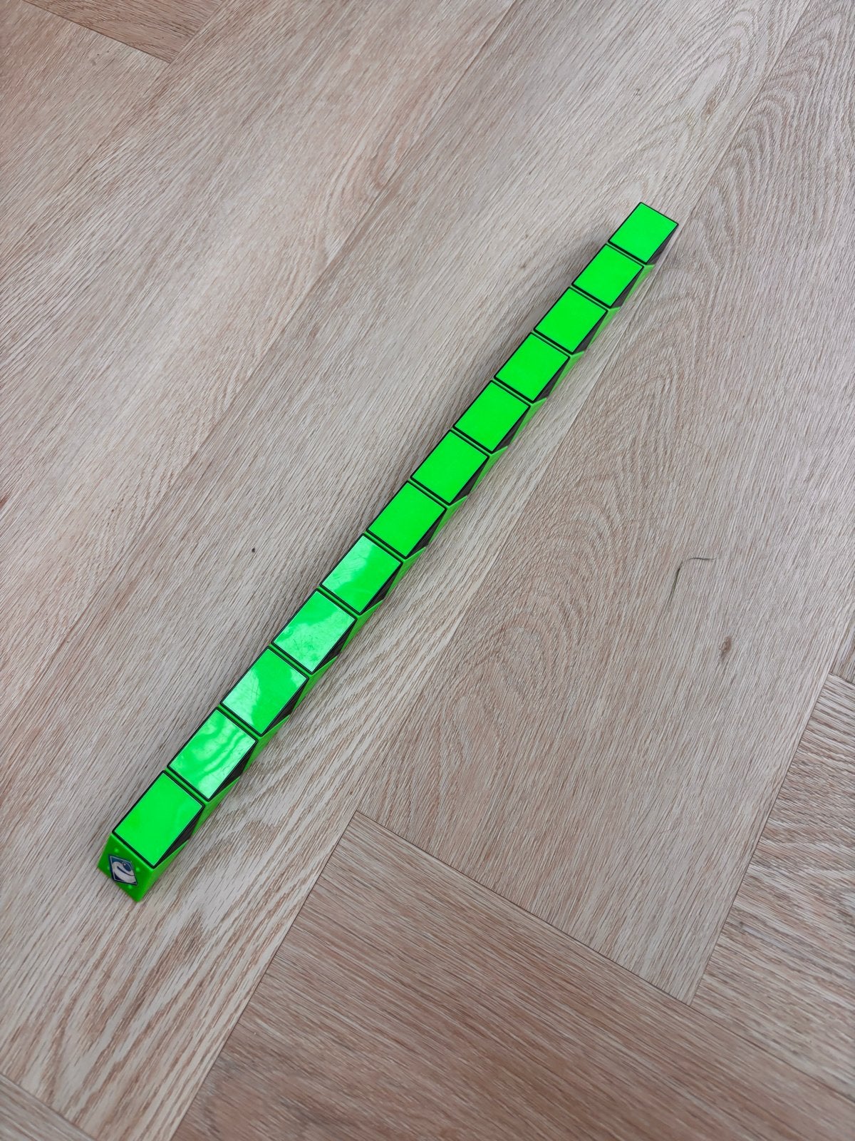 Rubik's Slang Puzzel - Groen/Zwart, Ophalen, Gebruikt, Puzzelen