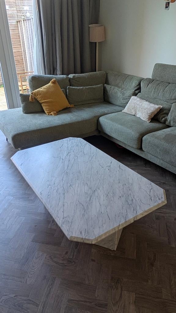 Center table Vintage Italian marble, Ophalen, Gebruikt, 100 tot 150 cm, 50 tot 75 cm