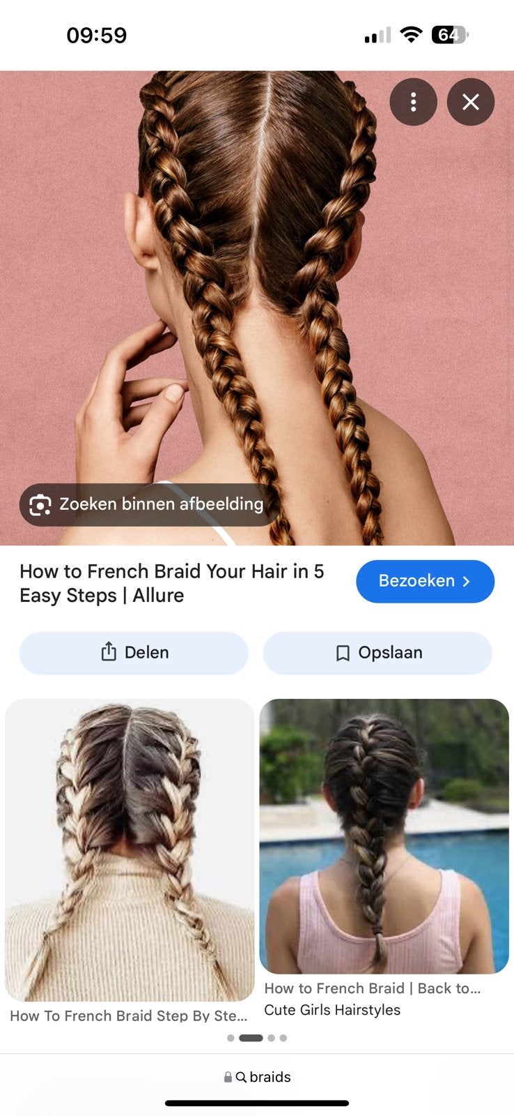 Braids, Ophalen of Verzenden, Zo goed als nieuw