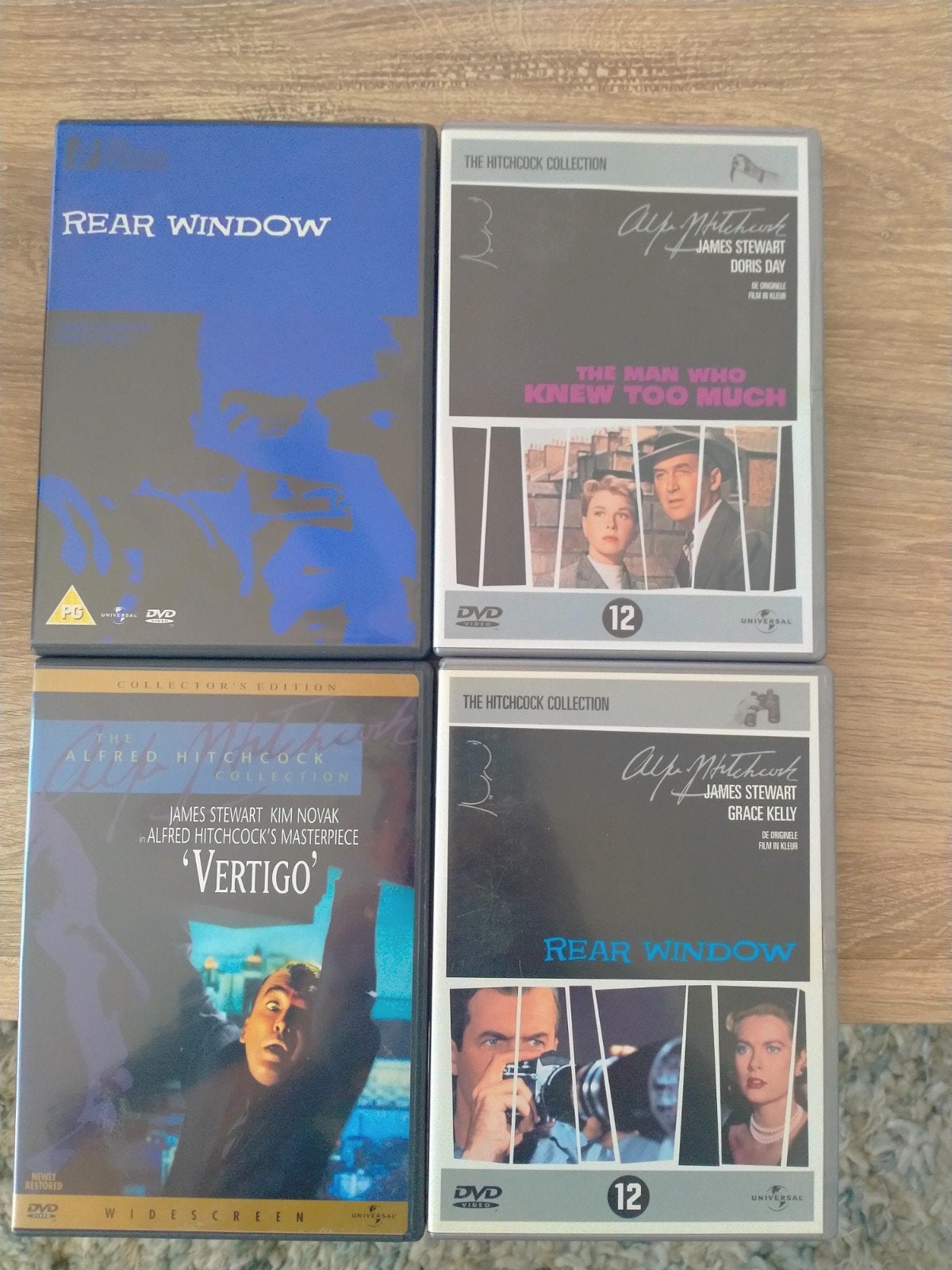 Alfred Hitchcock klassiekers DVDS, Engels, Verzenden, Nederlands, Zo goed als nieuw