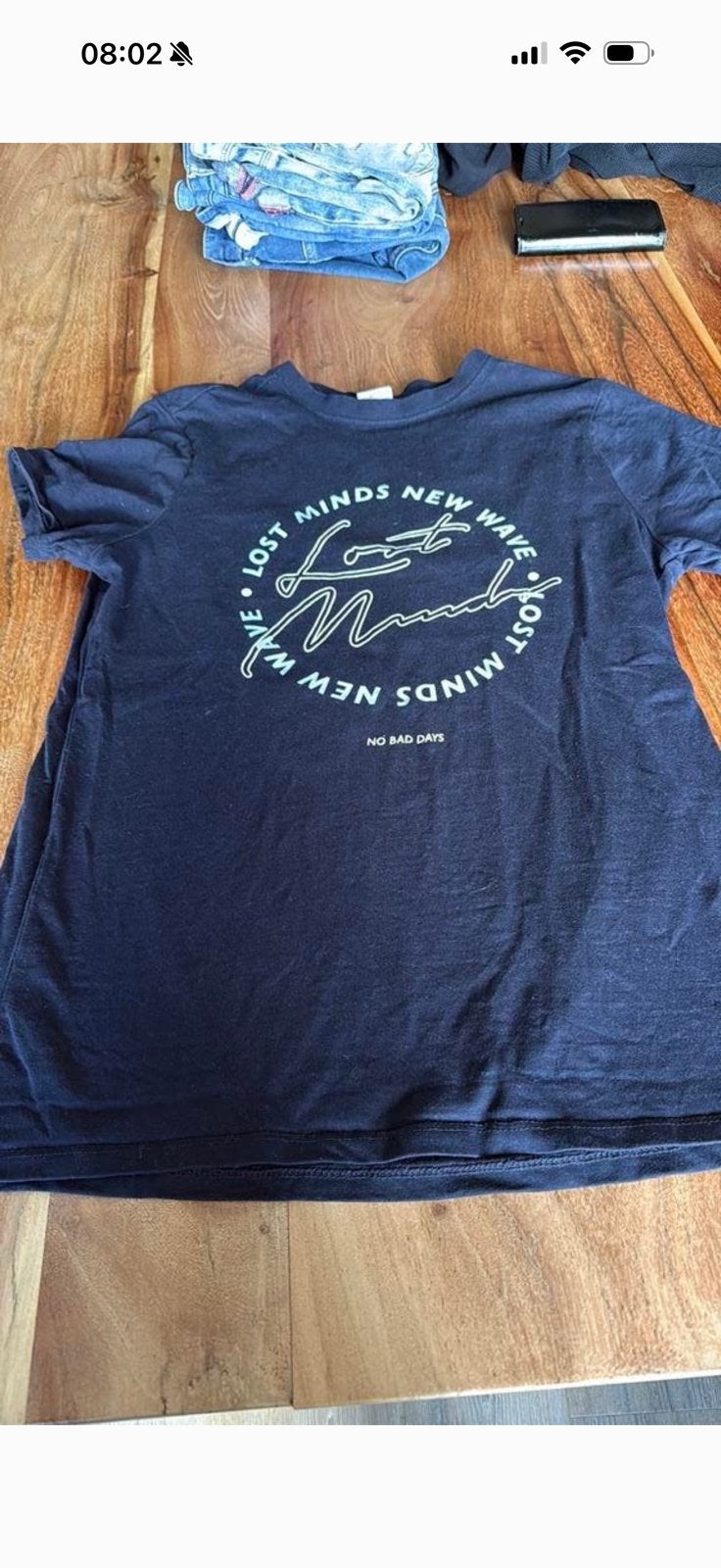 Shirt met print, Ophalen of Verzenden, Gedragen, Maat 46 (S) of kleiner, Blauw