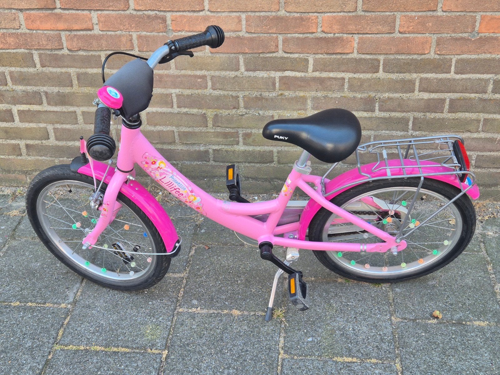 Puky Lillifee kinderfiets - 18 inch - Roze, Ophalen, Terugtraprem, Puky, 16 tot 20 inch