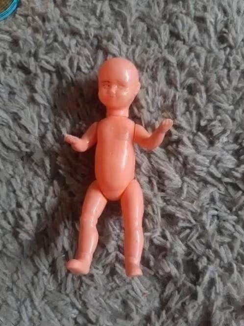 Oud popje, vintage babypopje, Ophalen of Verzenden, Gebruikt, Babypop
