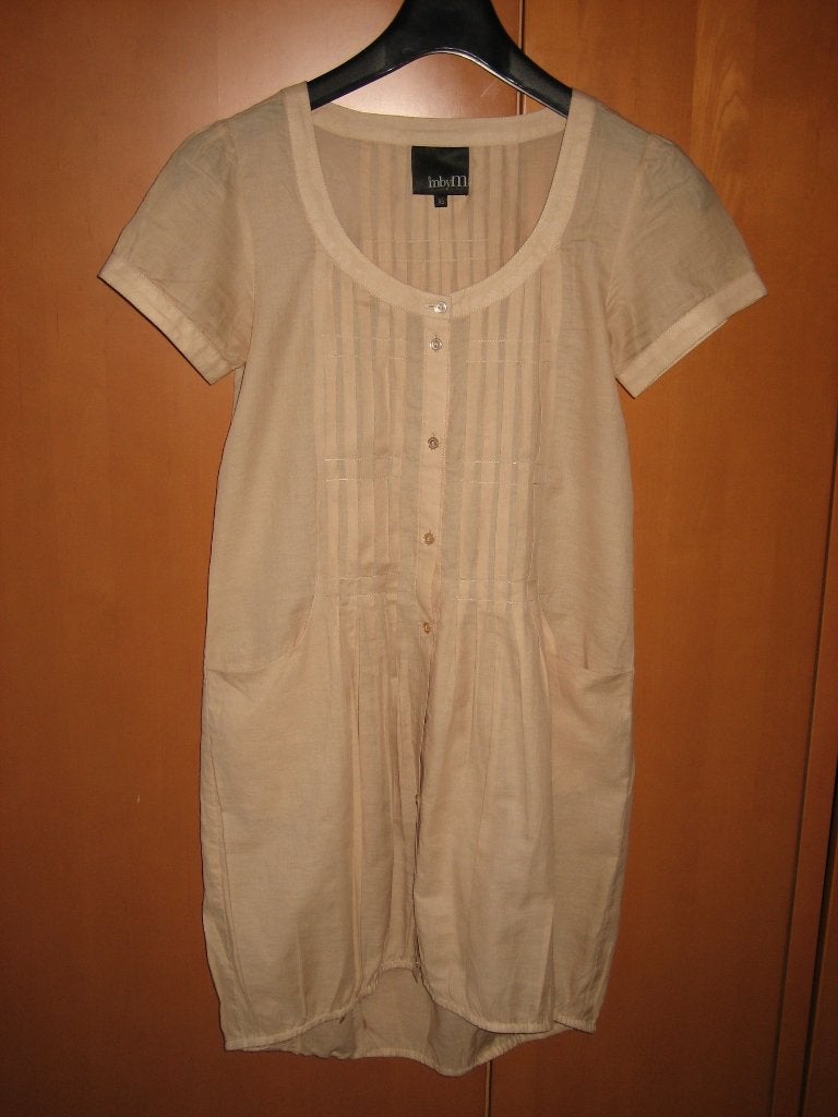 Naturel jurkje of tuniek van MbyM, Malene Birger XS snazzeys, Verzenden, Beige, Nieuw, Maat 34 (XS) of kleiner