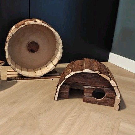 Grote hamster accessoires, Ophalen of Verzenden, Gebruikt, Loopwiel of Rad
