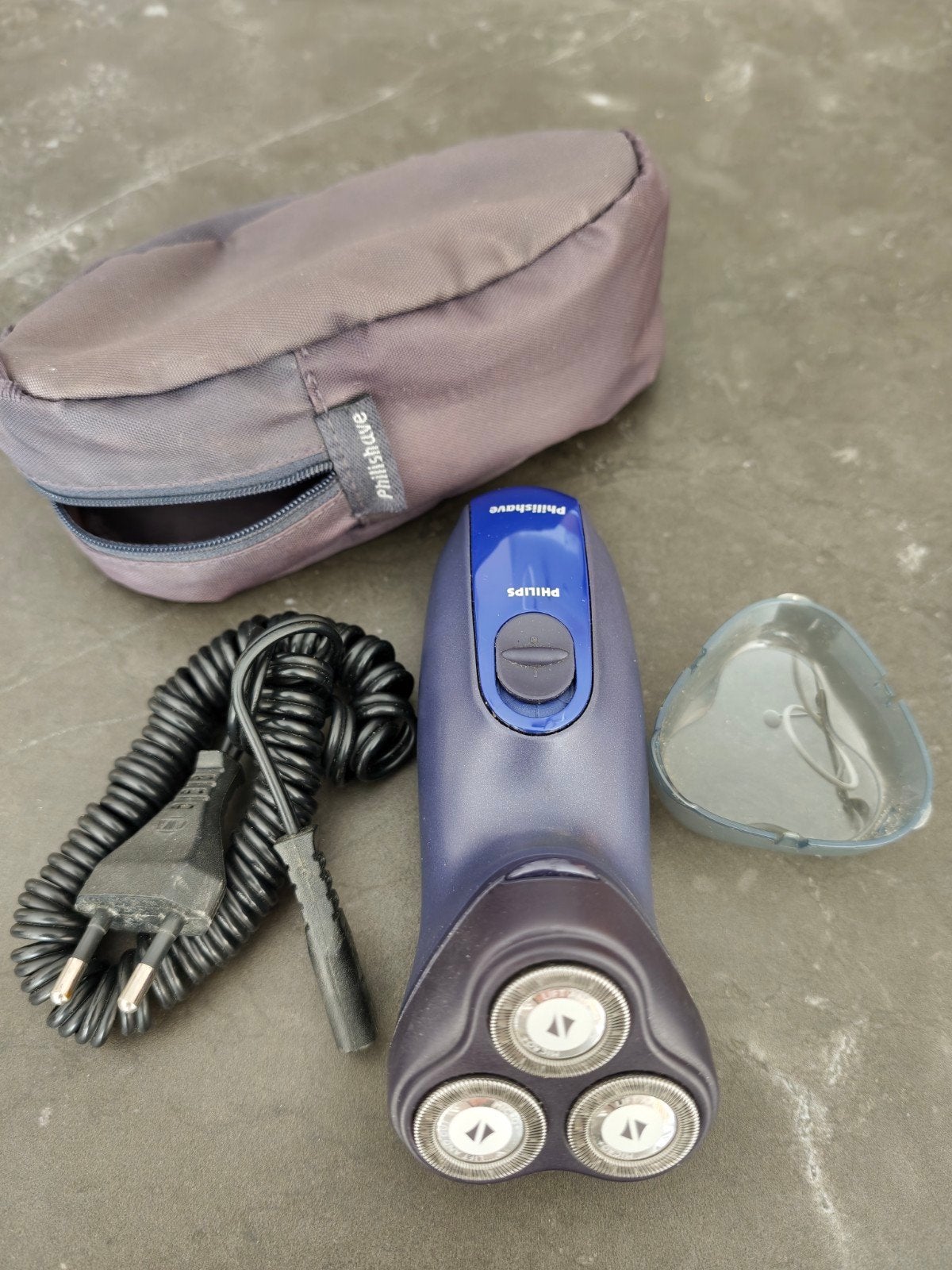 Philips Philishave HQ5426 scheerapparaat met snoer en tas, Ophalen of Verzenden, Gebruikt, Scheren en Epileren