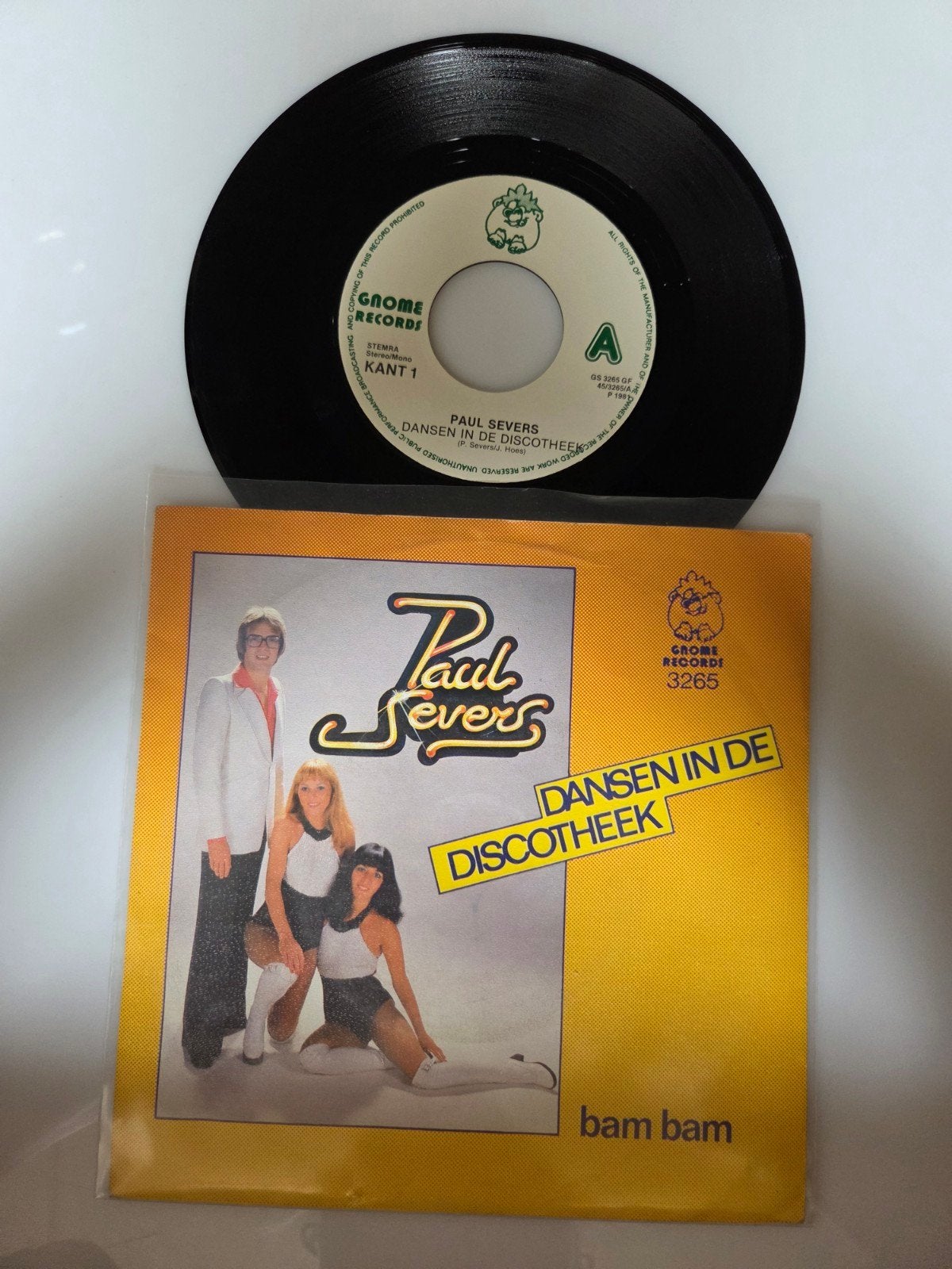 Paul Severs - Dansen in de discotheek, Ophalen of Verzenden, Gebruikt, 7 inch, Nederlandstalig